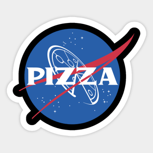 Nasa pizza logo Sticker